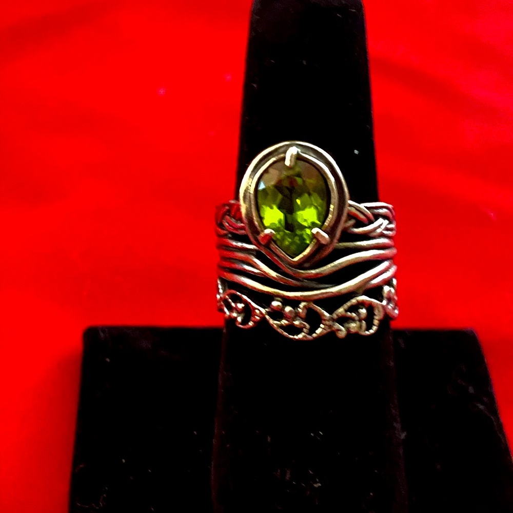 PZ design Sterling Silver Peridot